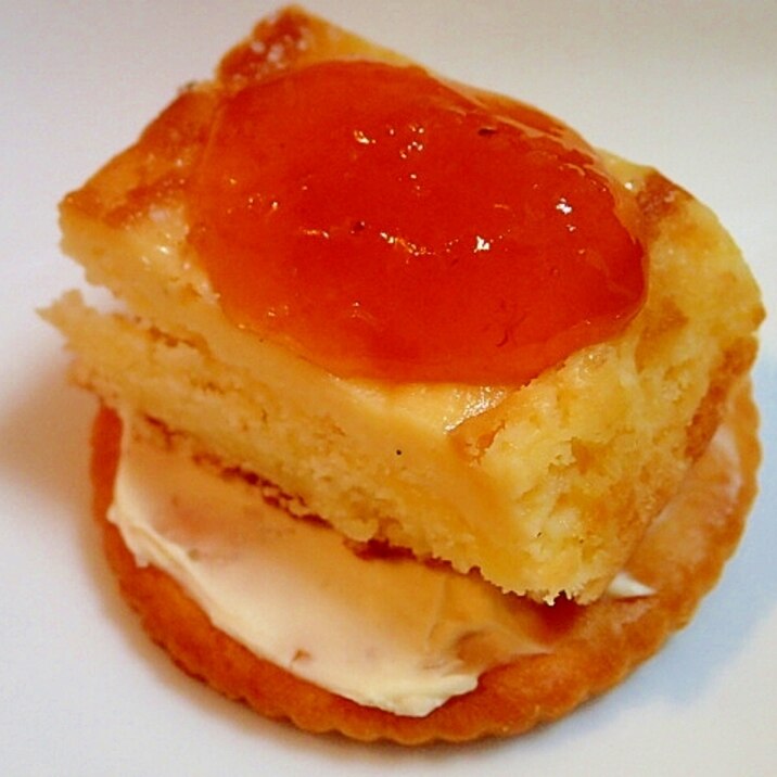 クリチとチーズケーキとあんずジャムのリッツ レシピ 作り方 By ぷ みぃまま 楽天レシピ クリチとチーズケーキとあんずジャムのリッツ レシピ 作り方 By ぷ みぃまま 楽天レシピ